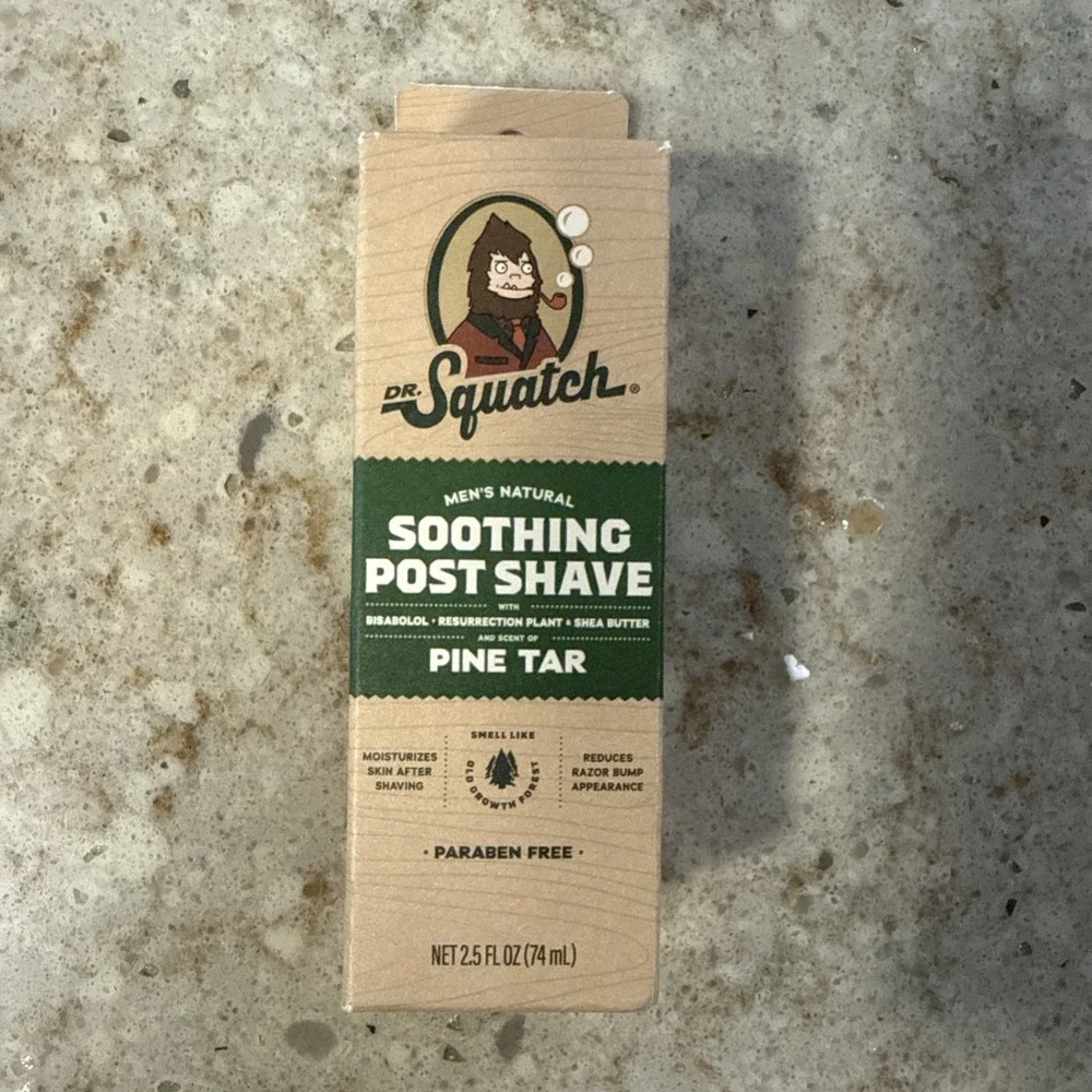 Mens Dr. Squatch Soothing Post Shave Pine Tar‎
